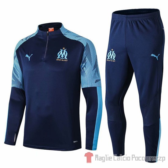 Tuta da Track Marsiglia 2019/2020 Blu Oscuro - Clicca l'immagine per chiudere